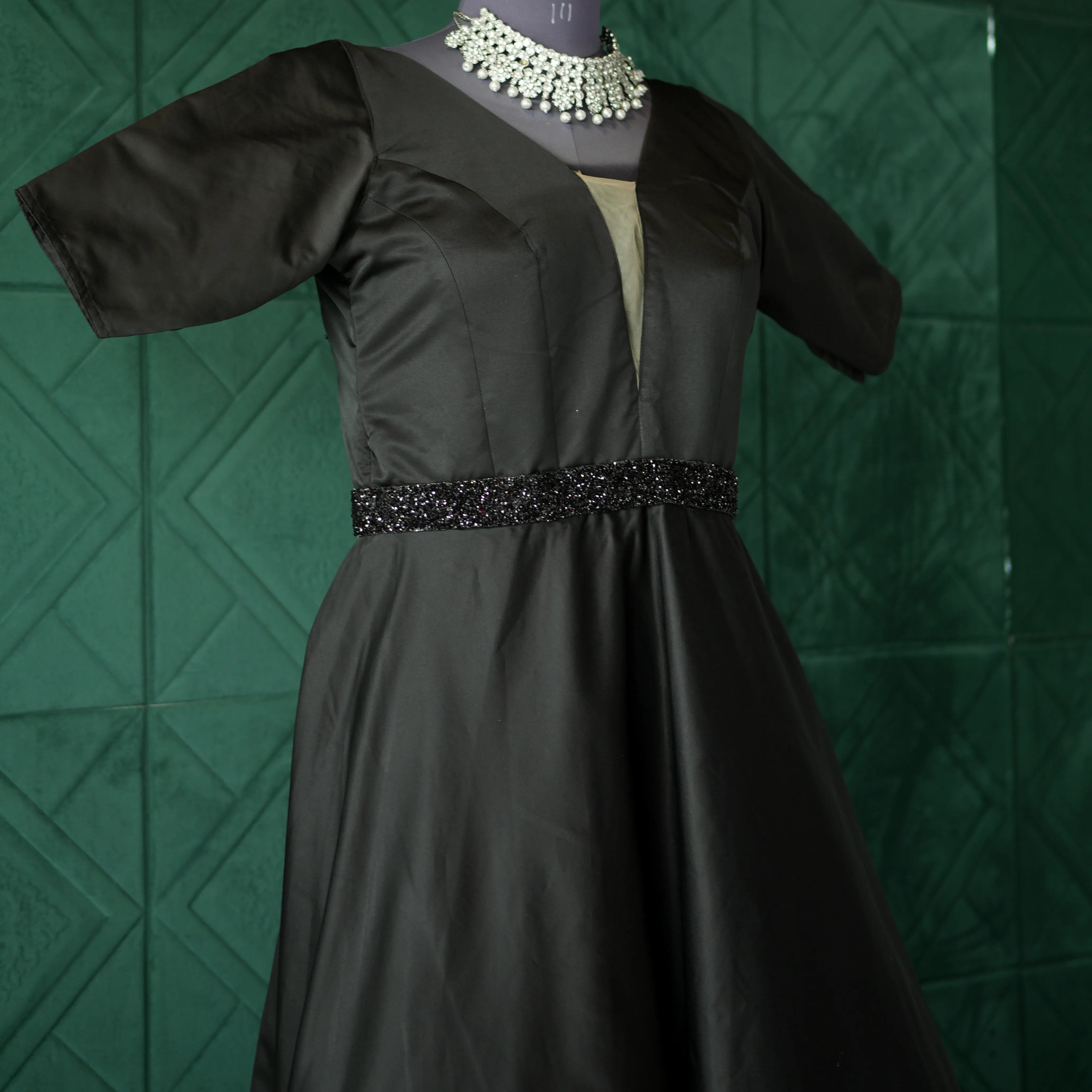 Simple Black Gown