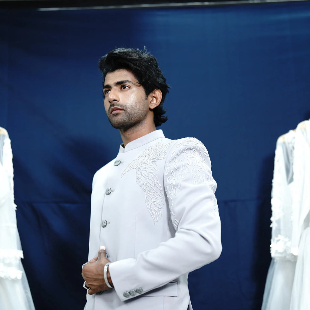 Royal Ash Wedding Suit