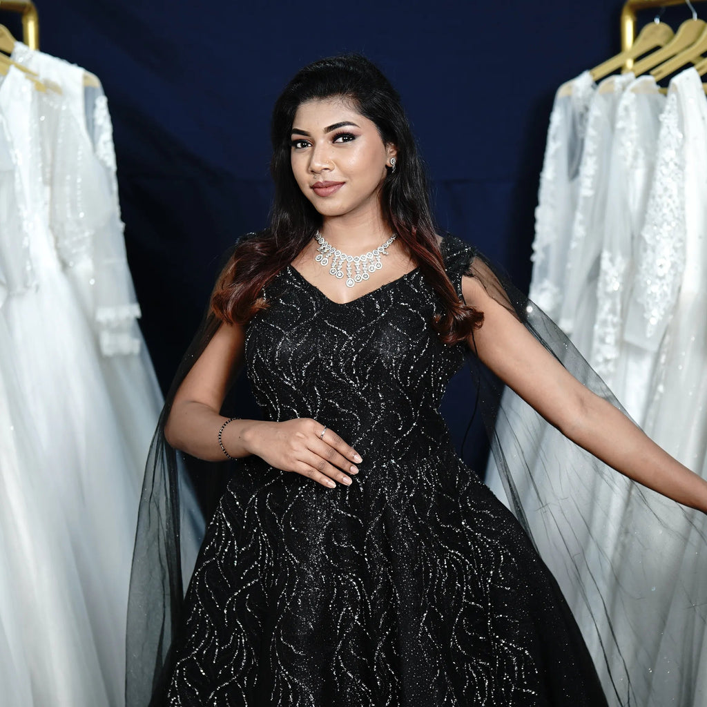 Black  Bridal  Gown