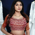 Royal Red Crop Top