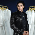 Royal Navy Blue Indo-Western