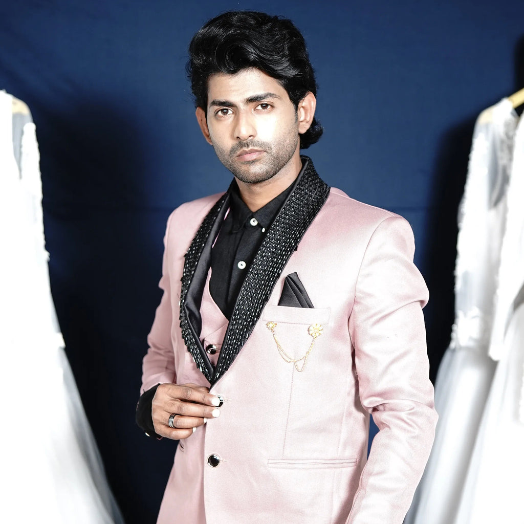 Pink Designer Suit