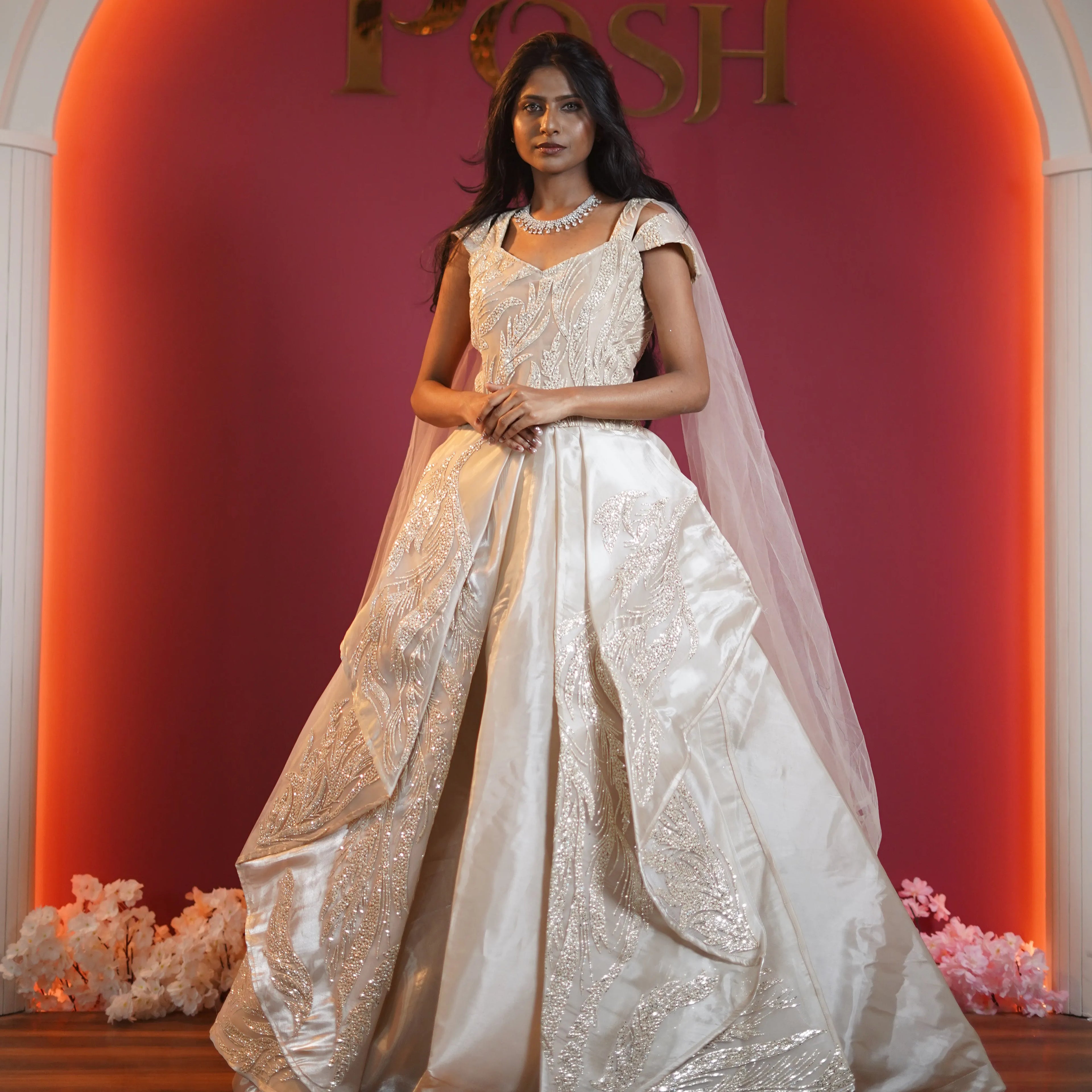 Champagne Gold Bridal Ball Gown for Rent