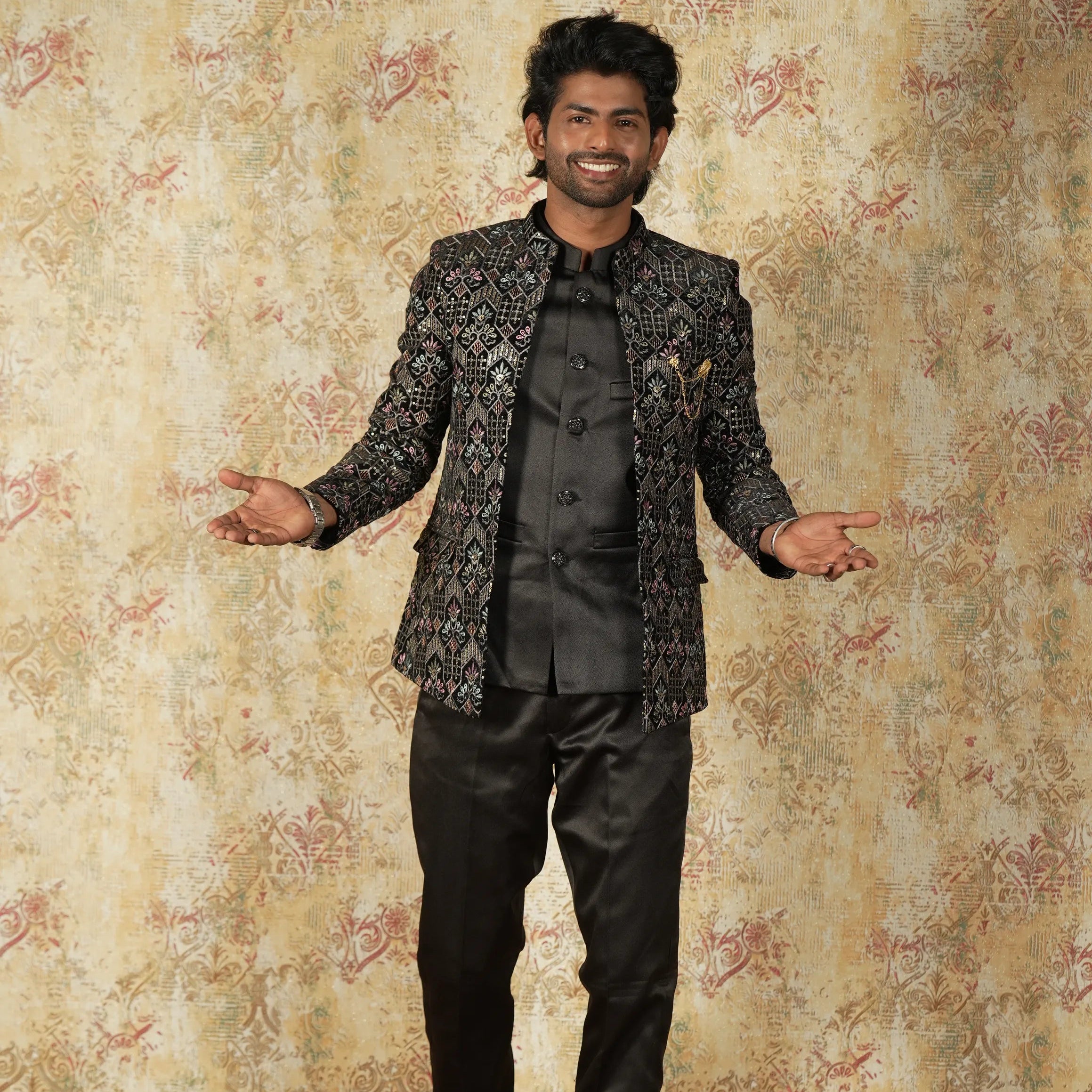 Open Jodhpuri Suit for Groom