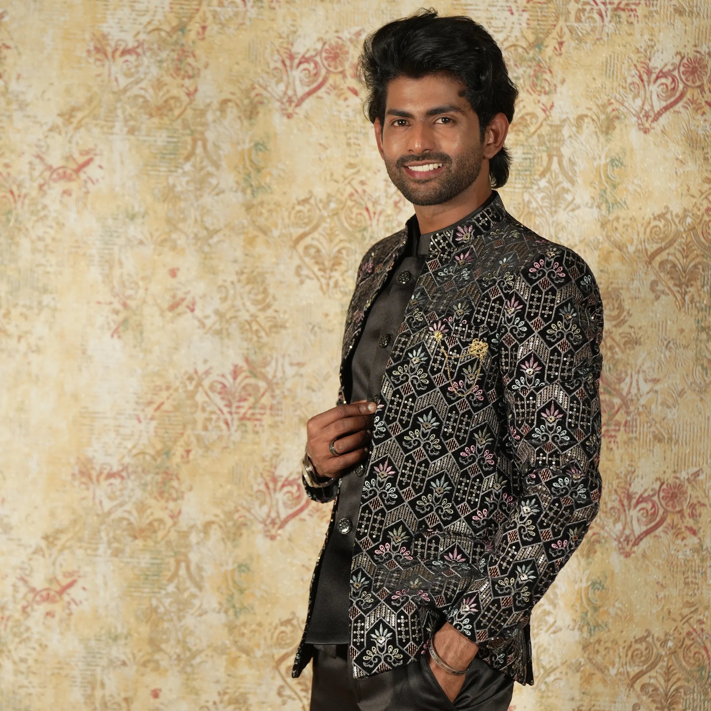Open Jodhpuri Suit for Groom