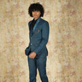 Teal Blue Designer Tuxedo Suit