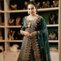 Emerald Green Bridal Lehenga