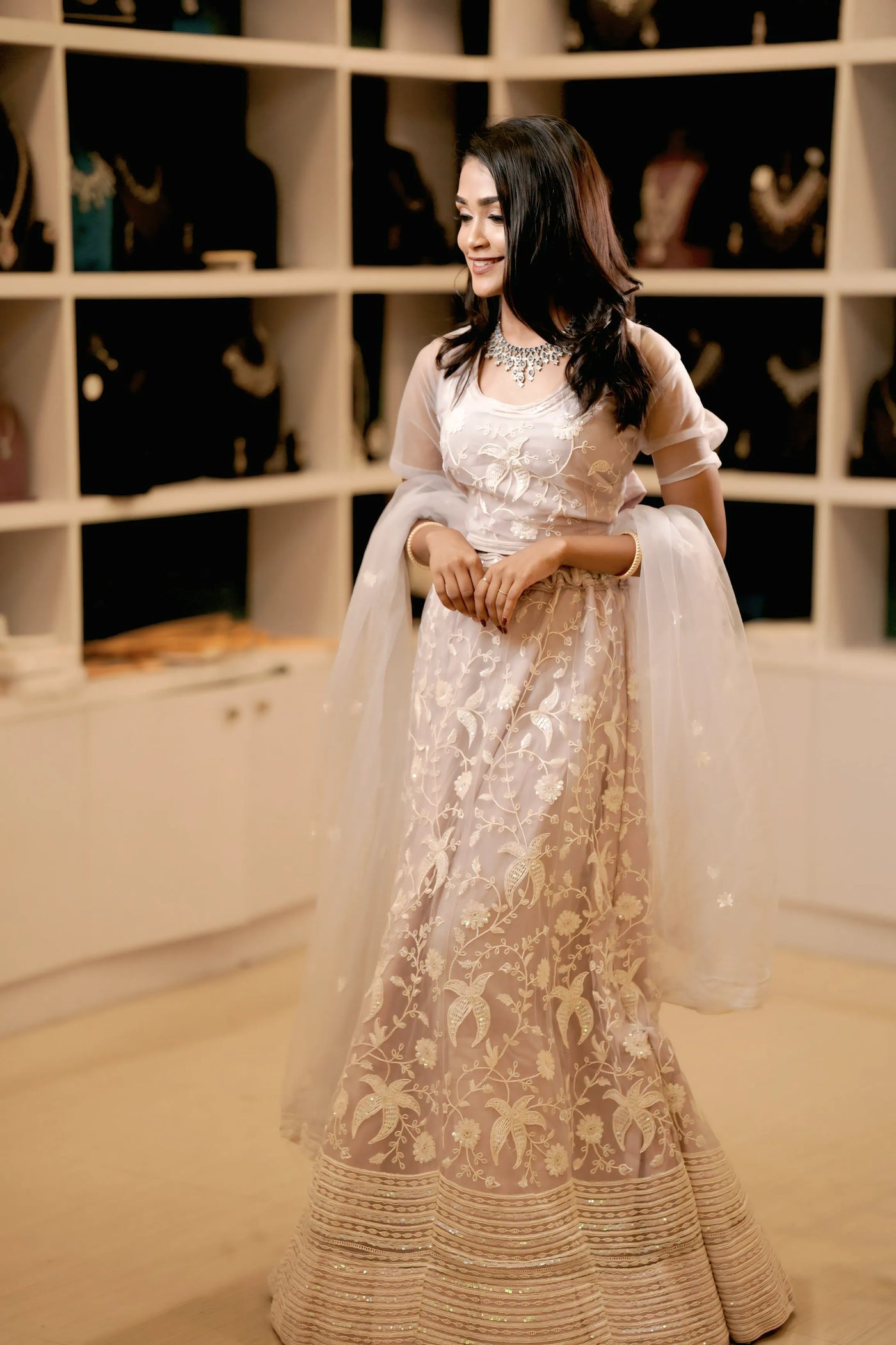 Pastel Lavender Lehenga