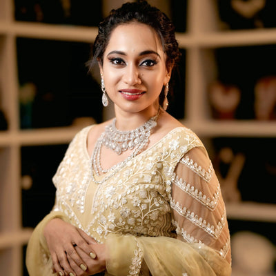 Yellow Floral Lehenga