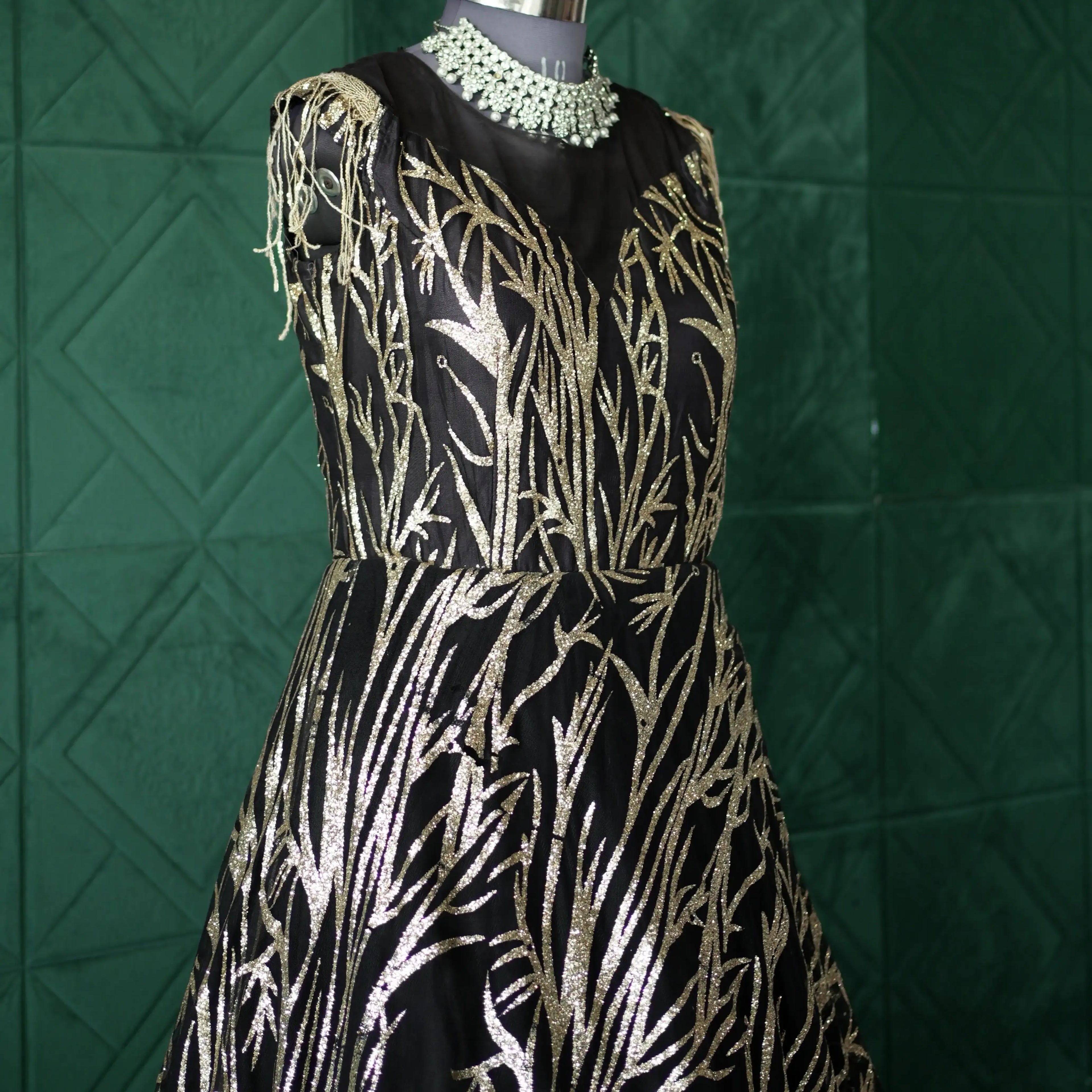 designer black gown wedding outfit rentals reception dress