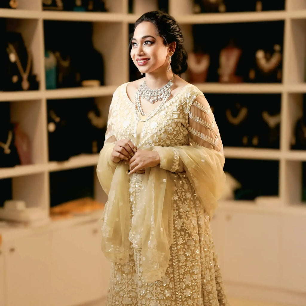 yellow floral bridal lehenga wedding dress rental wedding clothes on rent near me quality wedding dresses bridal shop rental dresses posh wedding rental kerala