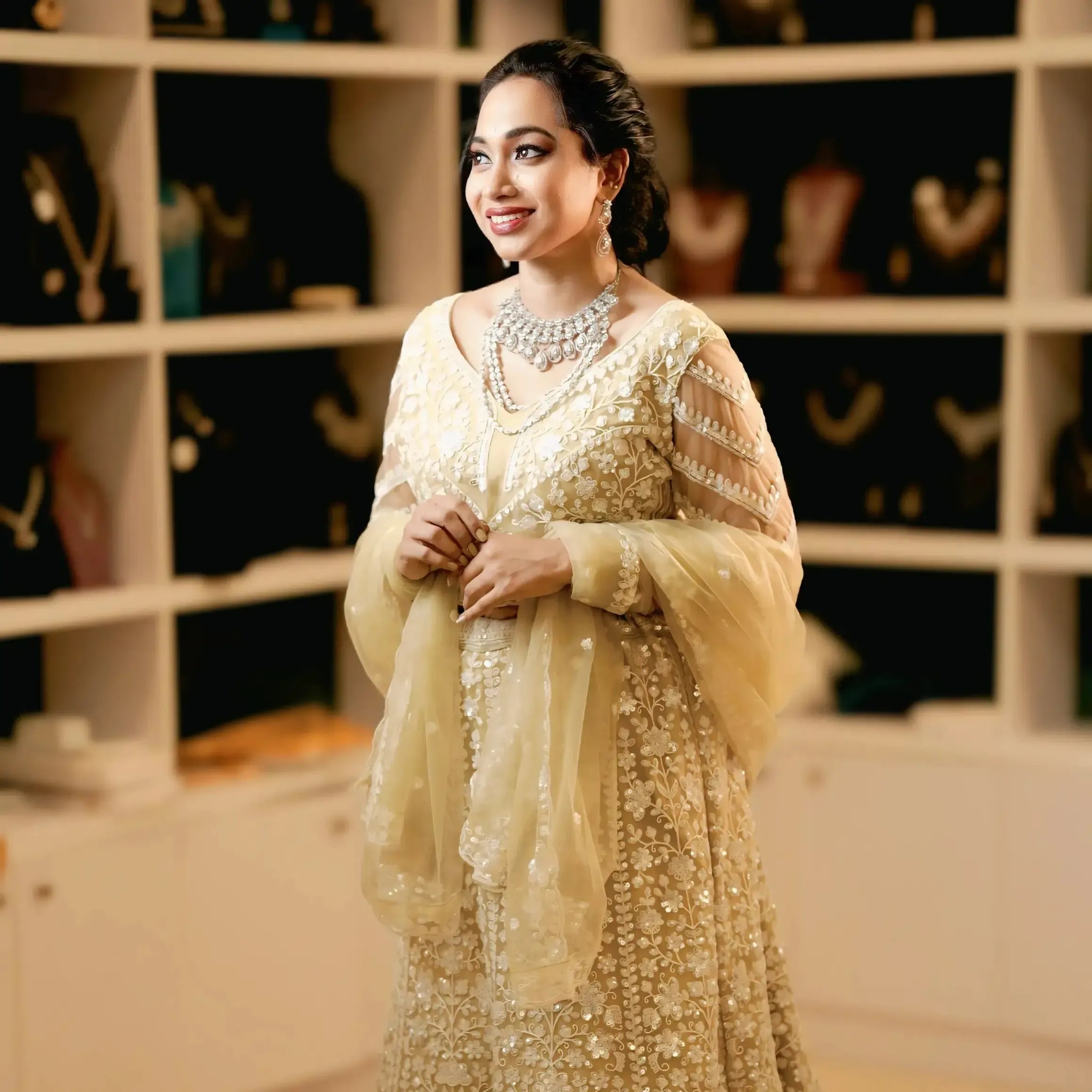 yellow floral bridal lehenga wedding dress rental wedding clothes on rent near me quality wedding dresses bridal shop rental dresses posh wedding rental kerala