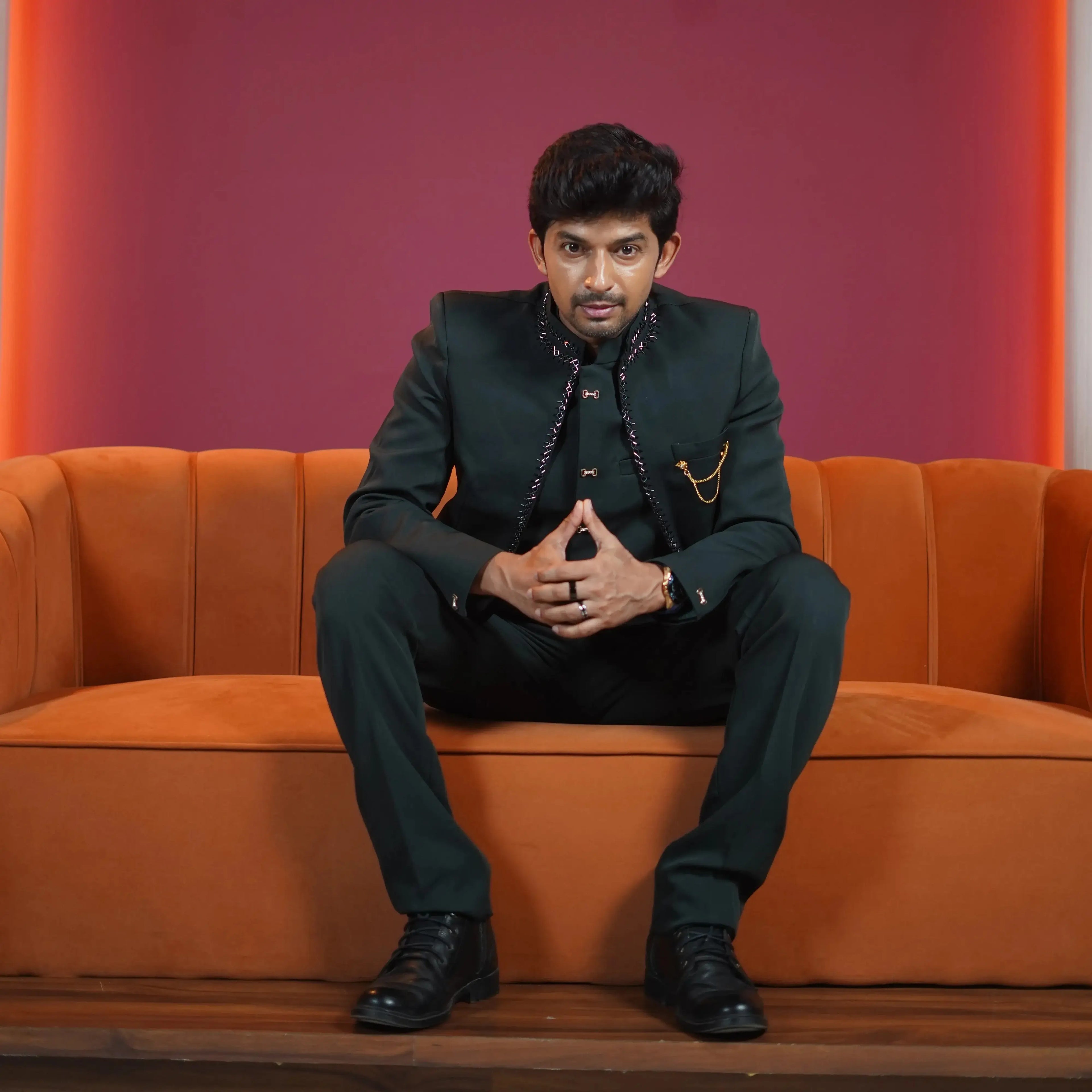 dark green designer jodhpuri suit for groom available at Posh Wedding Rental Kerala groom suit rental