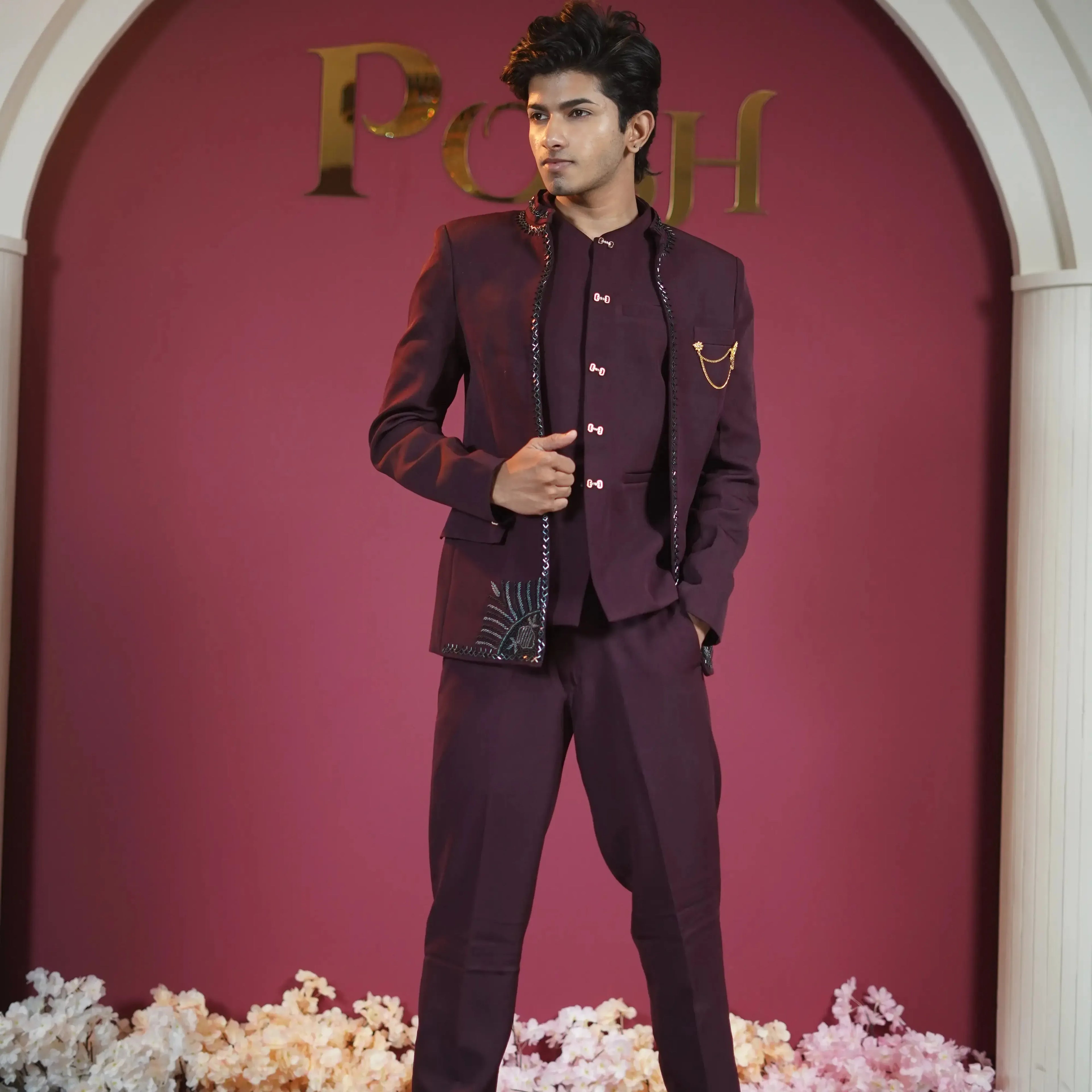 deep wine jodhpuri suit wedding dress rental wedding dresses on rent near me quality wedding dresses bridal shop rental dresses posh wedding rental kerala