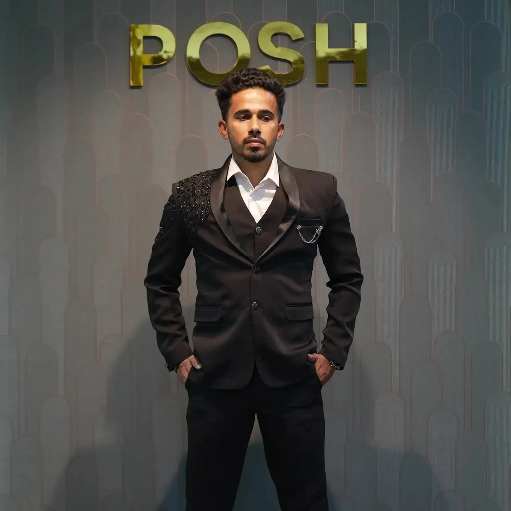 black tuxedo suit wedding dress rental kerala groom outfit