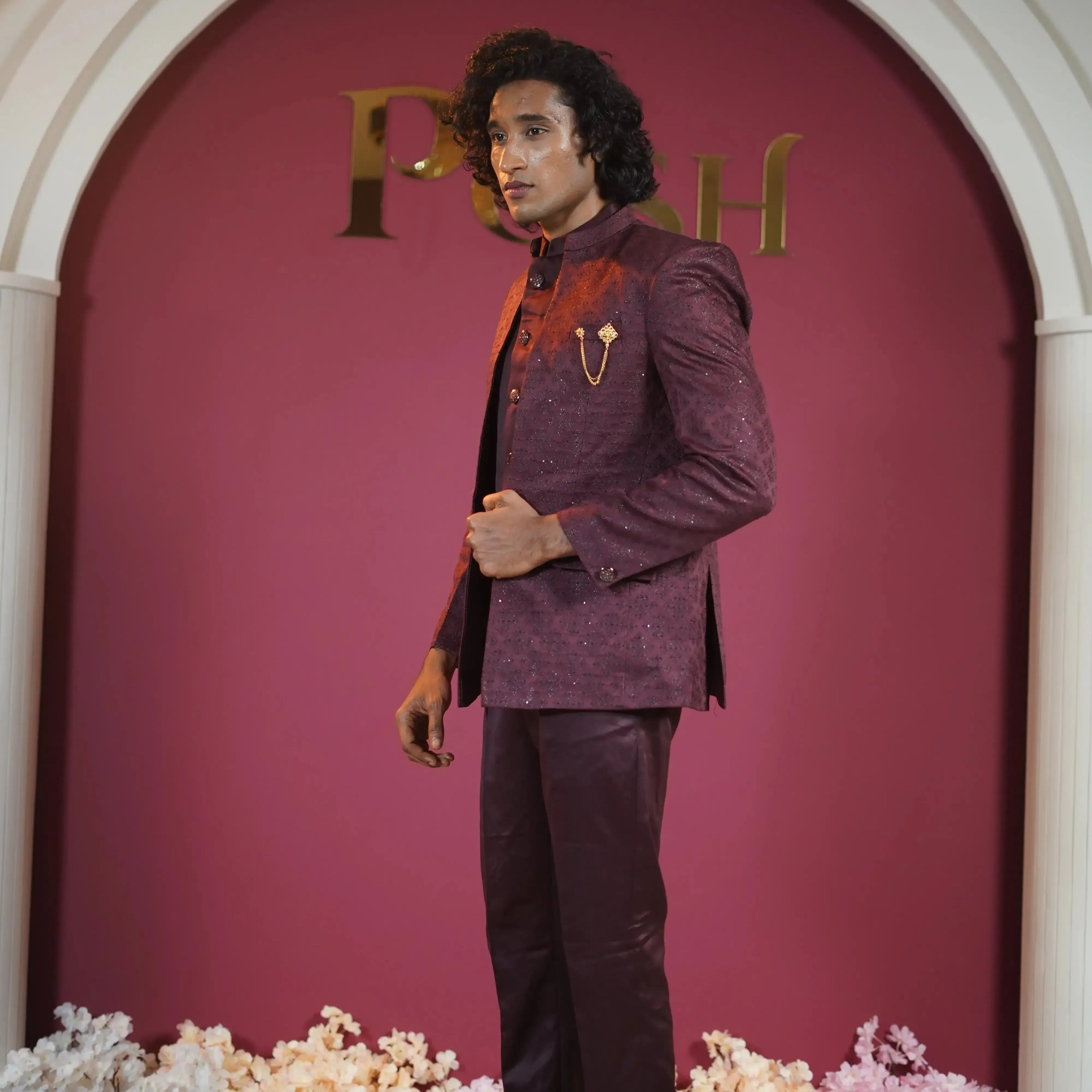 wine jodhpuri suit wedding dress rental wedding clothes on rent near me posh wedding rental kerala