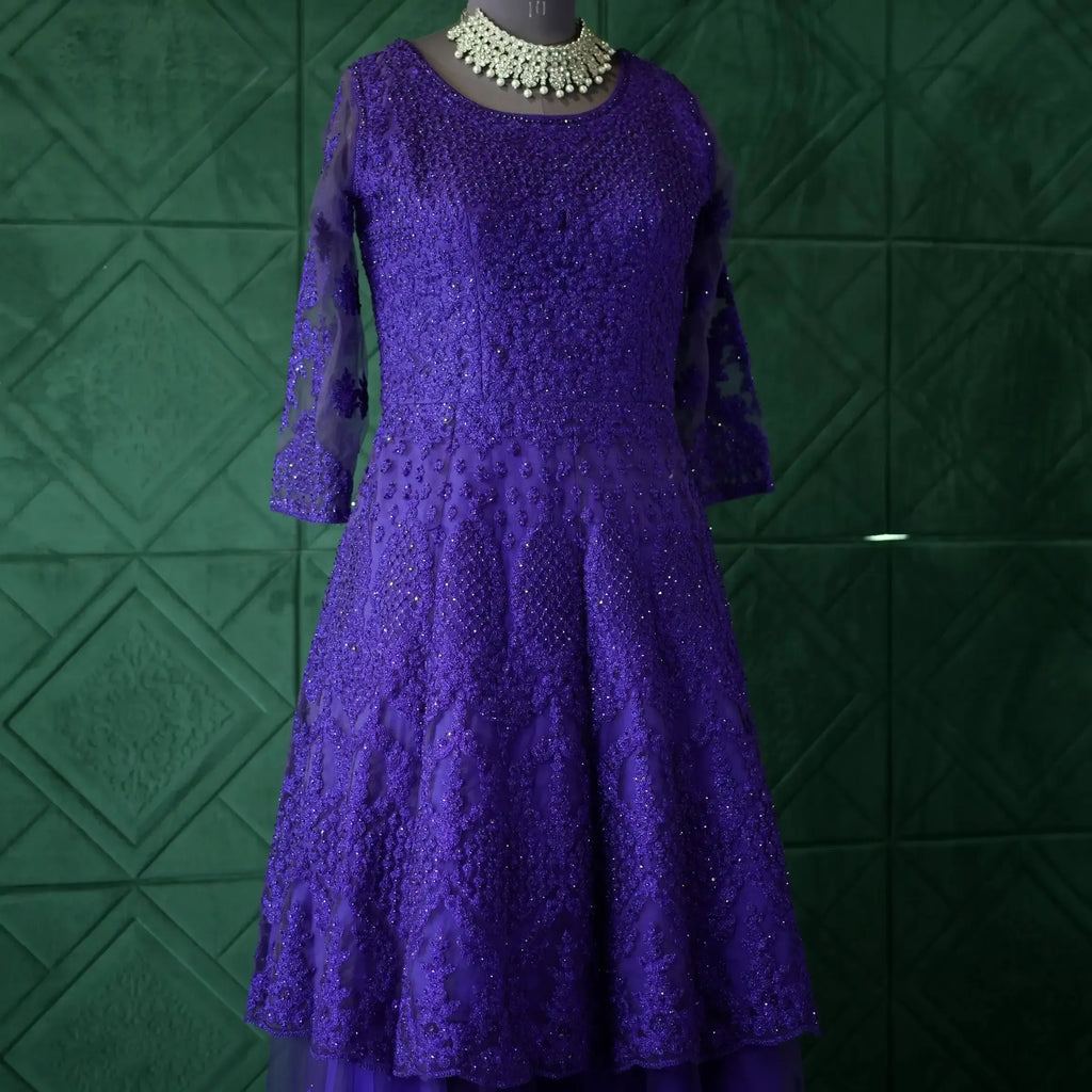 navy blue sharara wedding dress rental kerala ethnic outfit