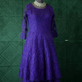 navy blue sharara wedding dress rental kerala ethnic outfit