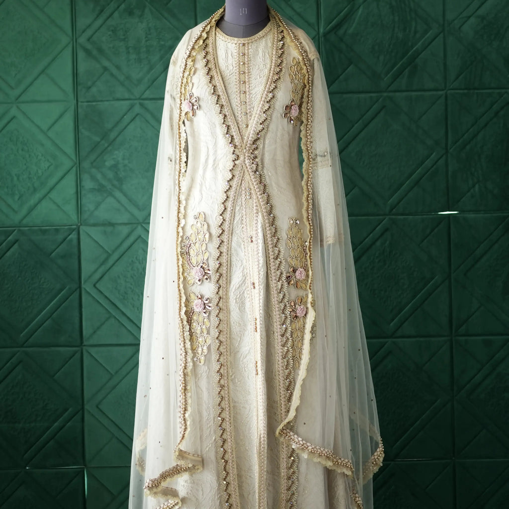 off white premium bridal gown rental kerala