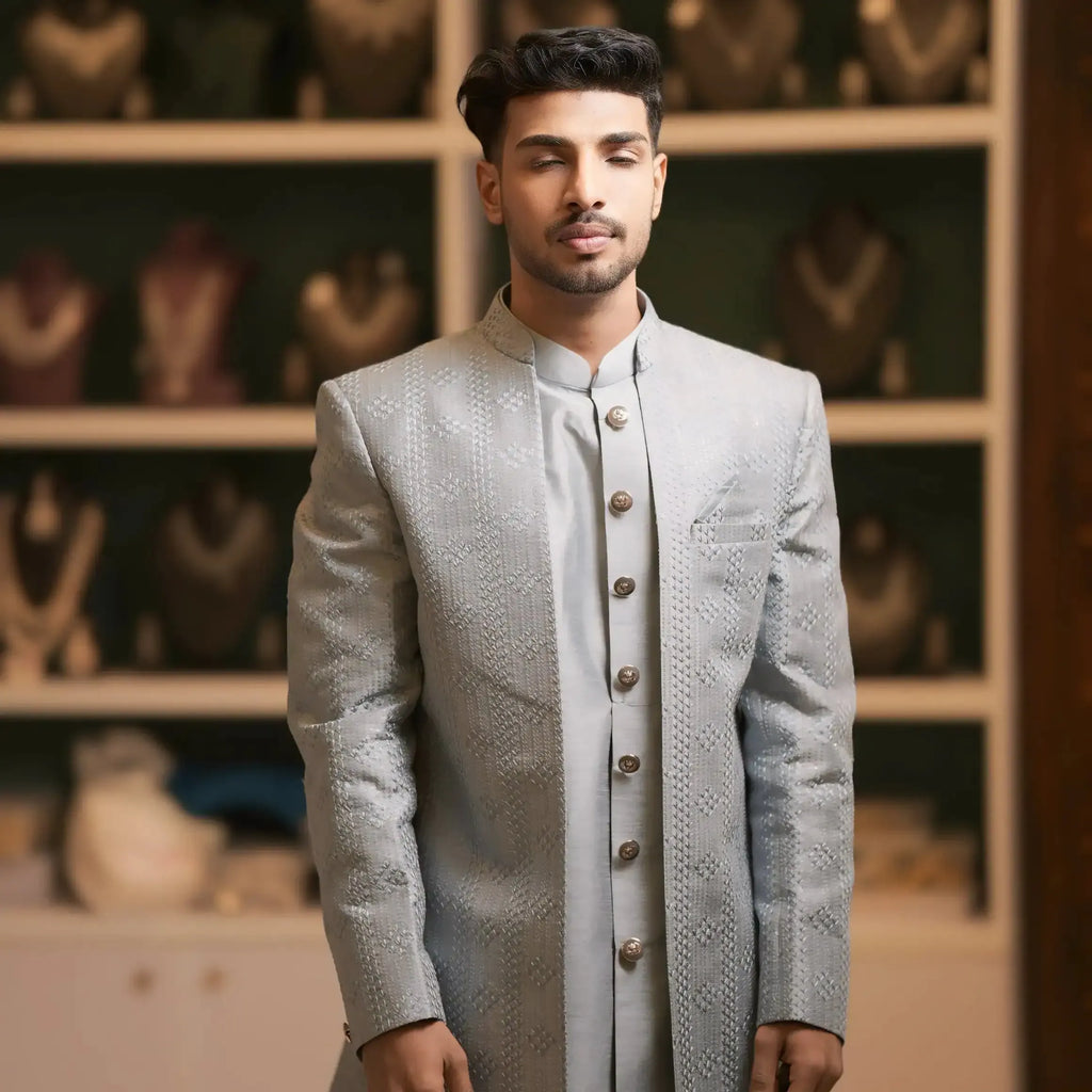 designer sherwani wedding attire rental kerala groom