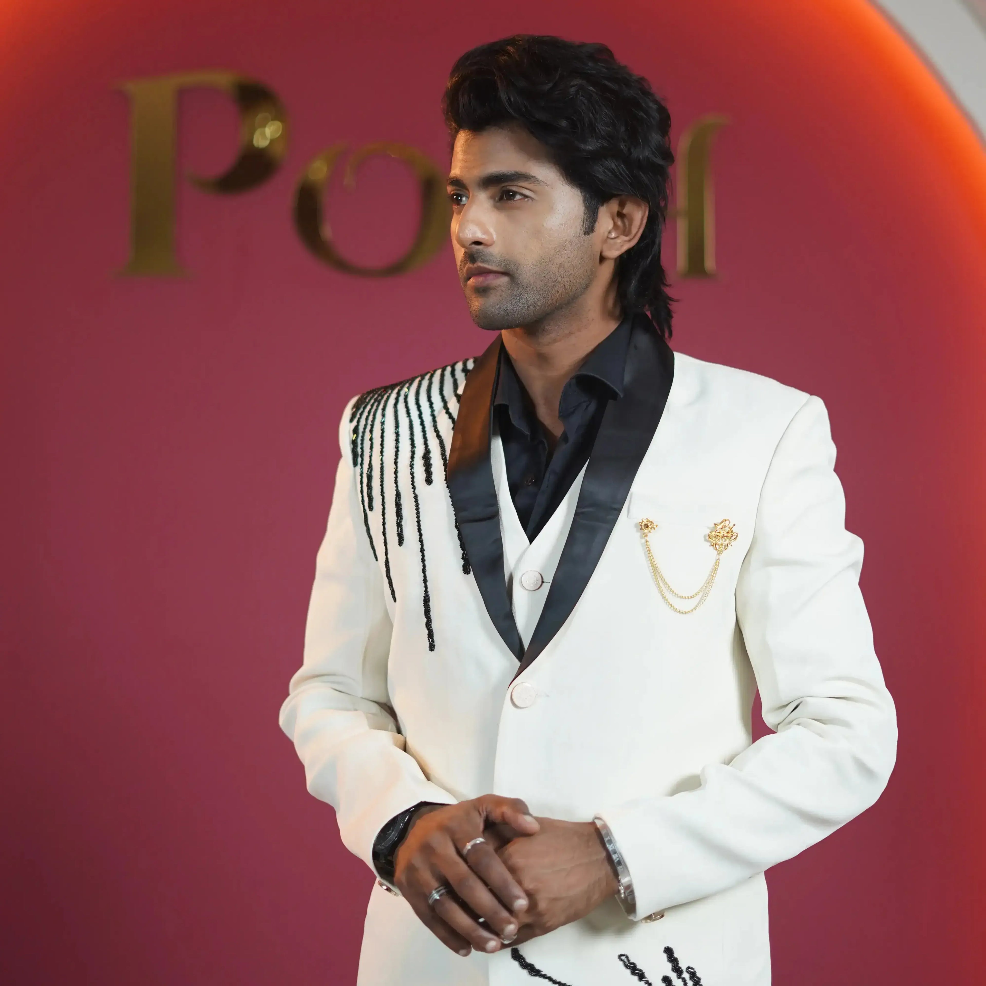 white designer tuxedo suit rental kerala